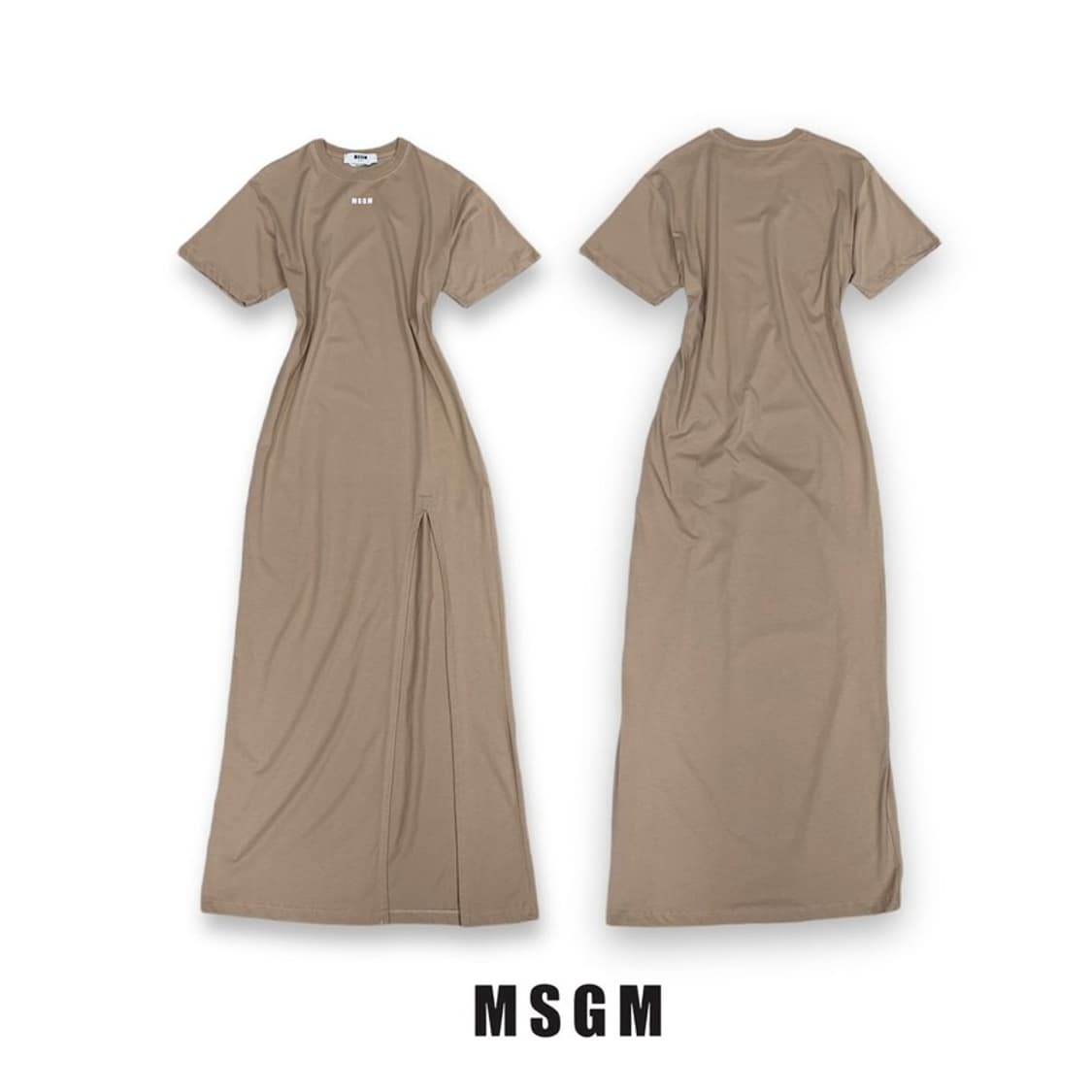 MSGM 베이직 반팔 원피스 v2903 상품이미지1