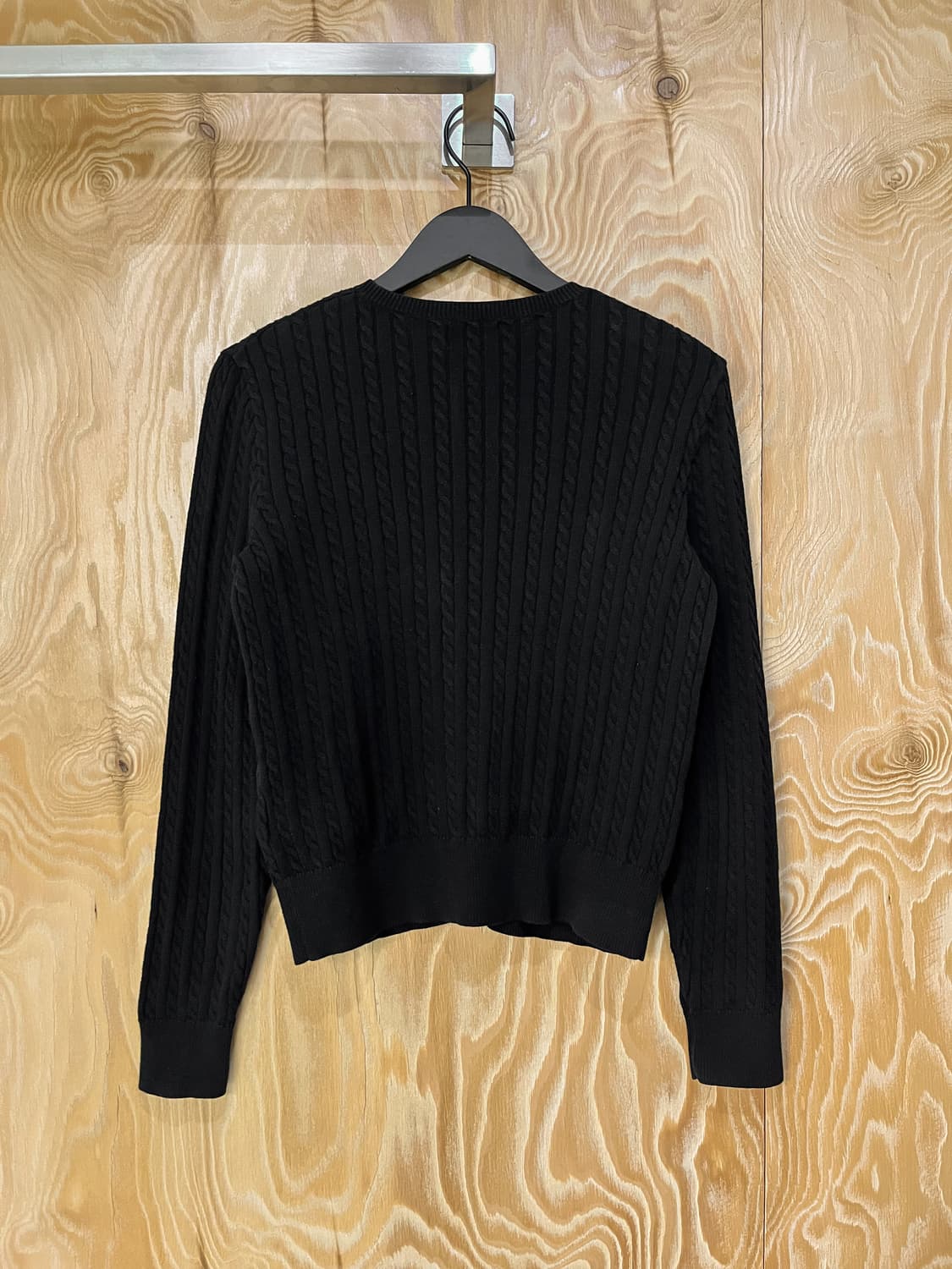 폴로 랄프 로렌 QR 라벨 케이블 가디건 상품이미지3