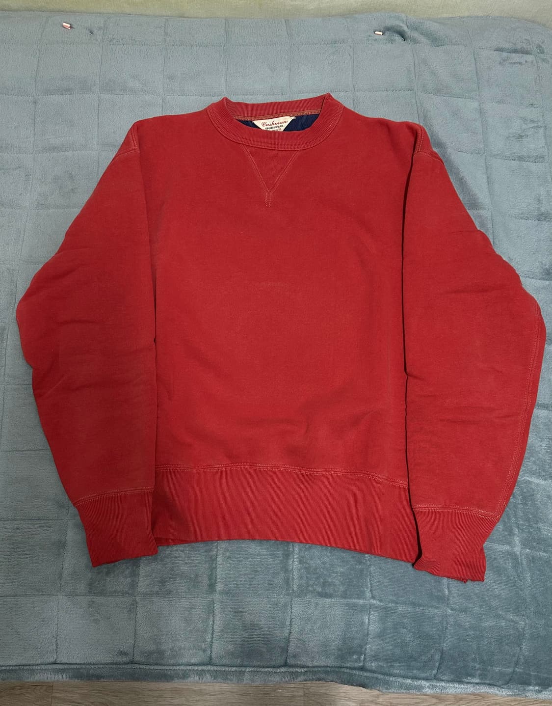 쿠쉬맨 스웻셔츠 레드 XL 상품이미지1