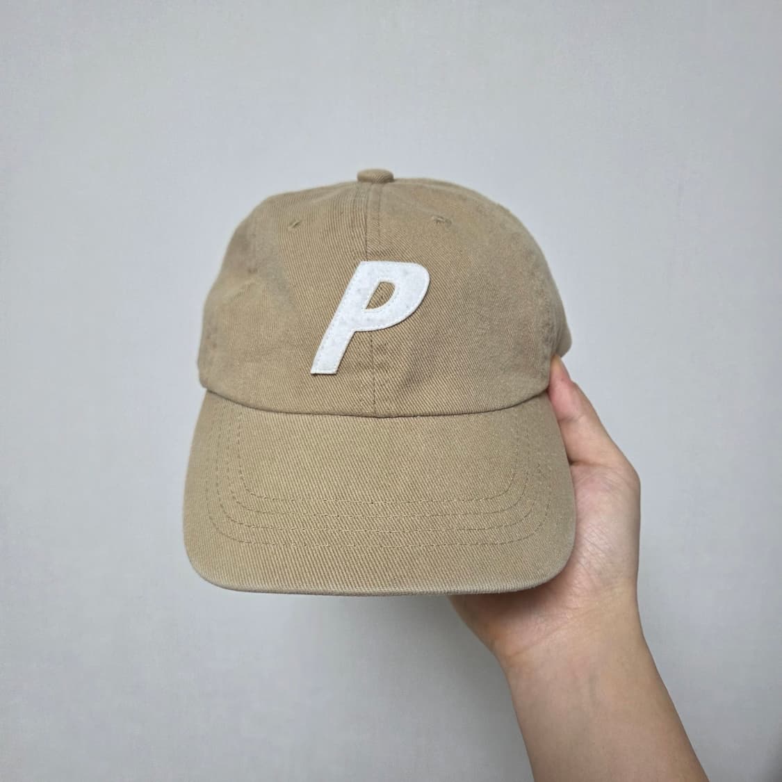 Palace ballcap 팔라스 볼캡 베이지 모자 상품이미지2