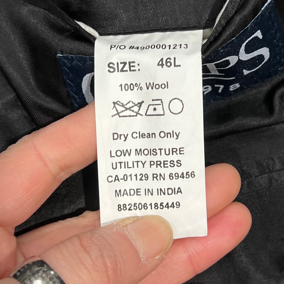 챕스 랄프로렌 스트라이프 블레이저 s09862 상품이미지7