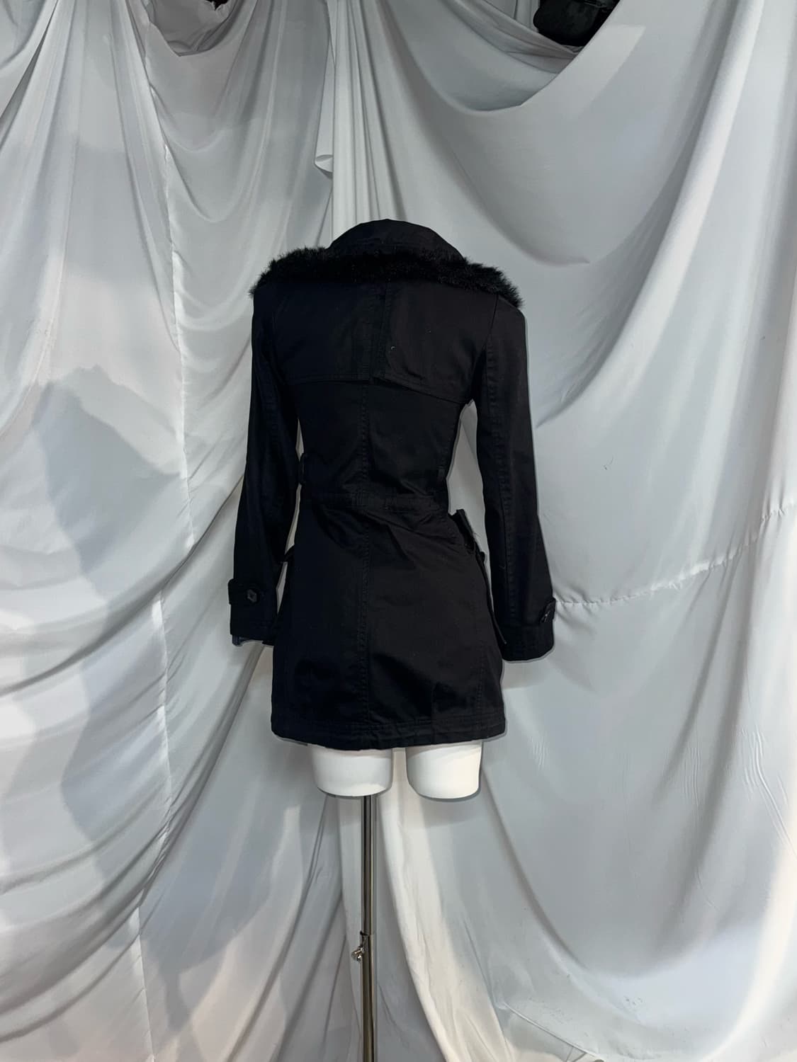 네이비 키치 펑투케 레오파드 코디세트 상품이미지7