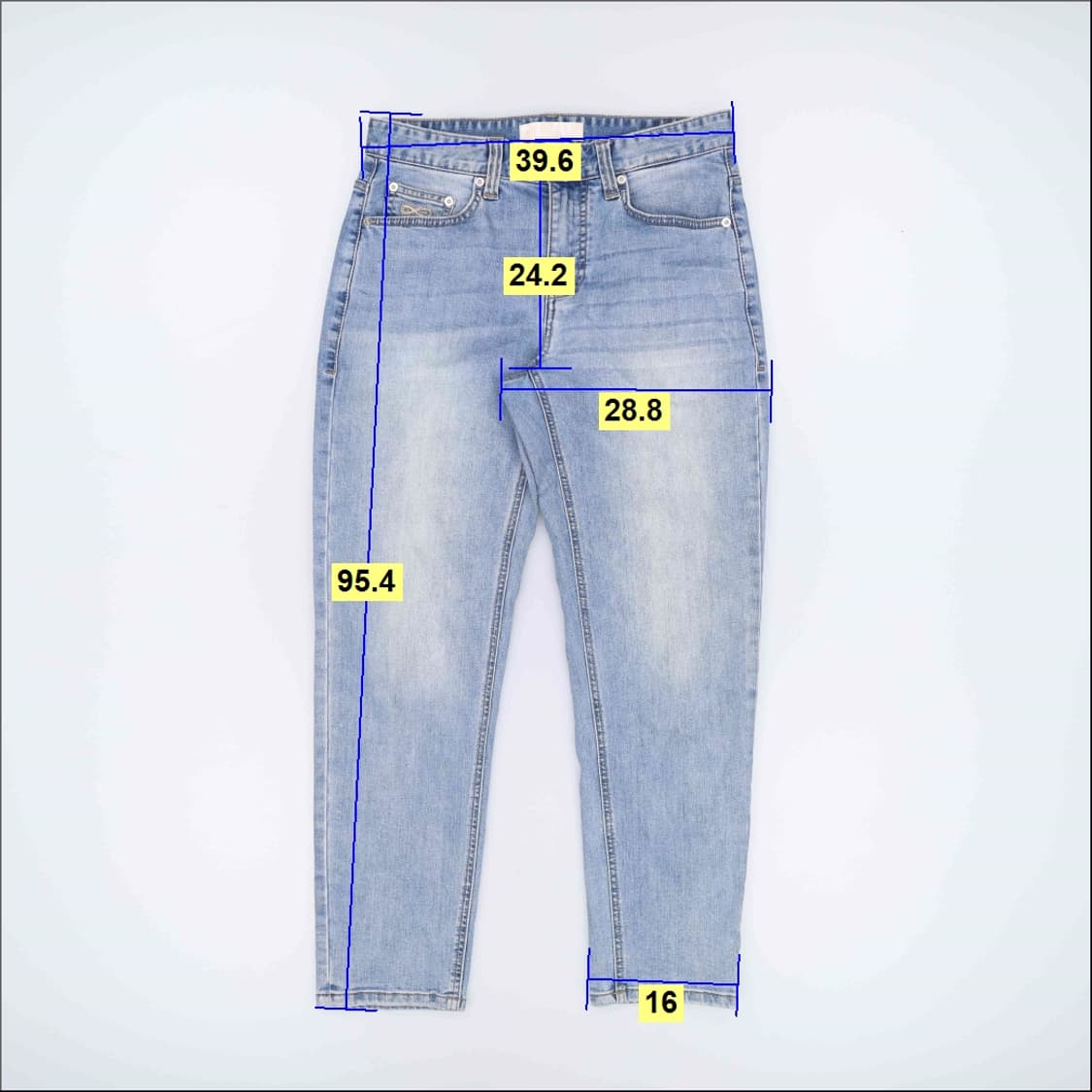 M29 플랙  연청 데님팬츠 0515H1 상품이미지7