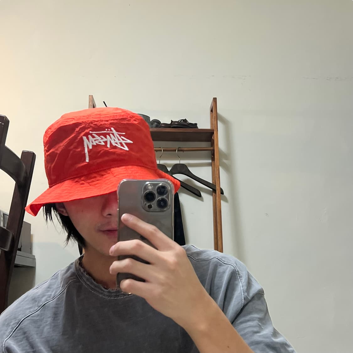 나이키 스투시 버킷햇 하바네로 레드 상품이미지6