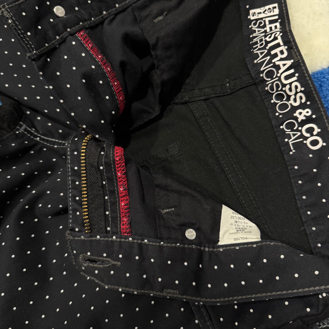 Levi’s 도트 블랙 리워크 레코드 상품이미지3