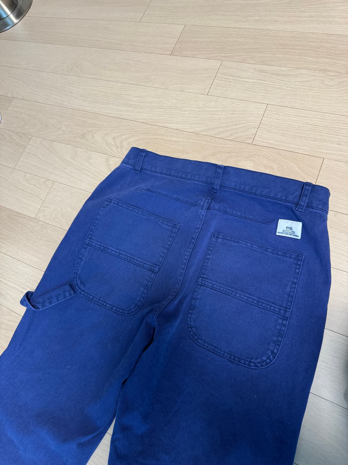 ryoo painter pants 블루 M 상품이미지5