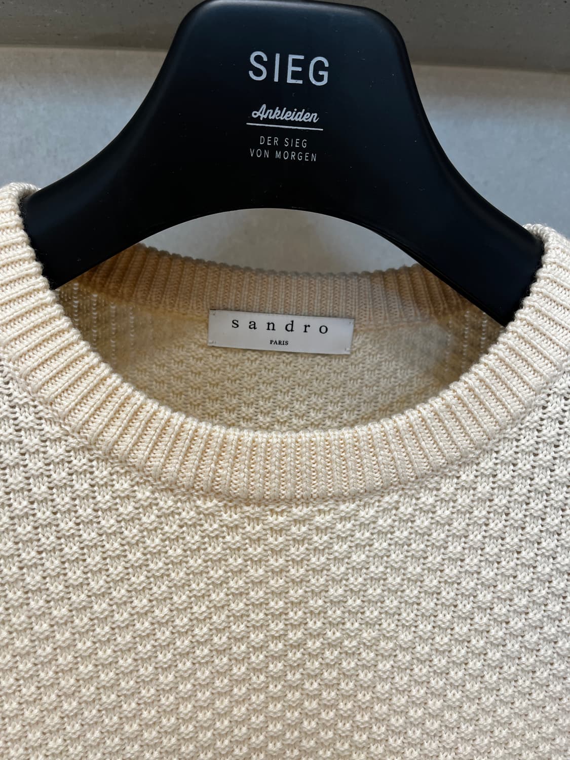 Sandro 산드로 와플 니트 상품이미지3
