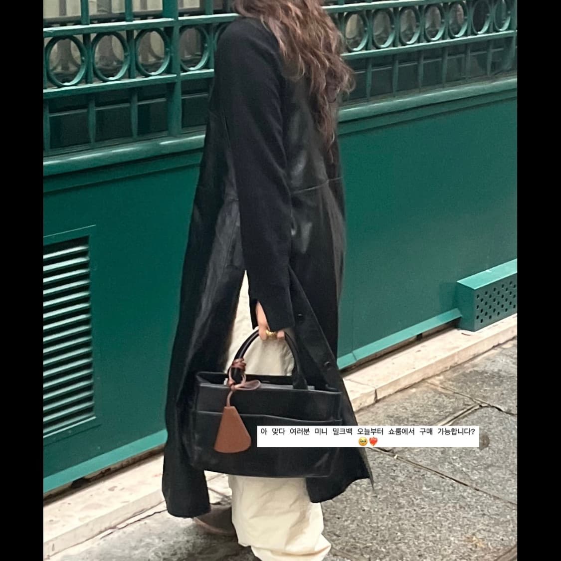 에토스 레더슬리브 드레스 상품이미지4