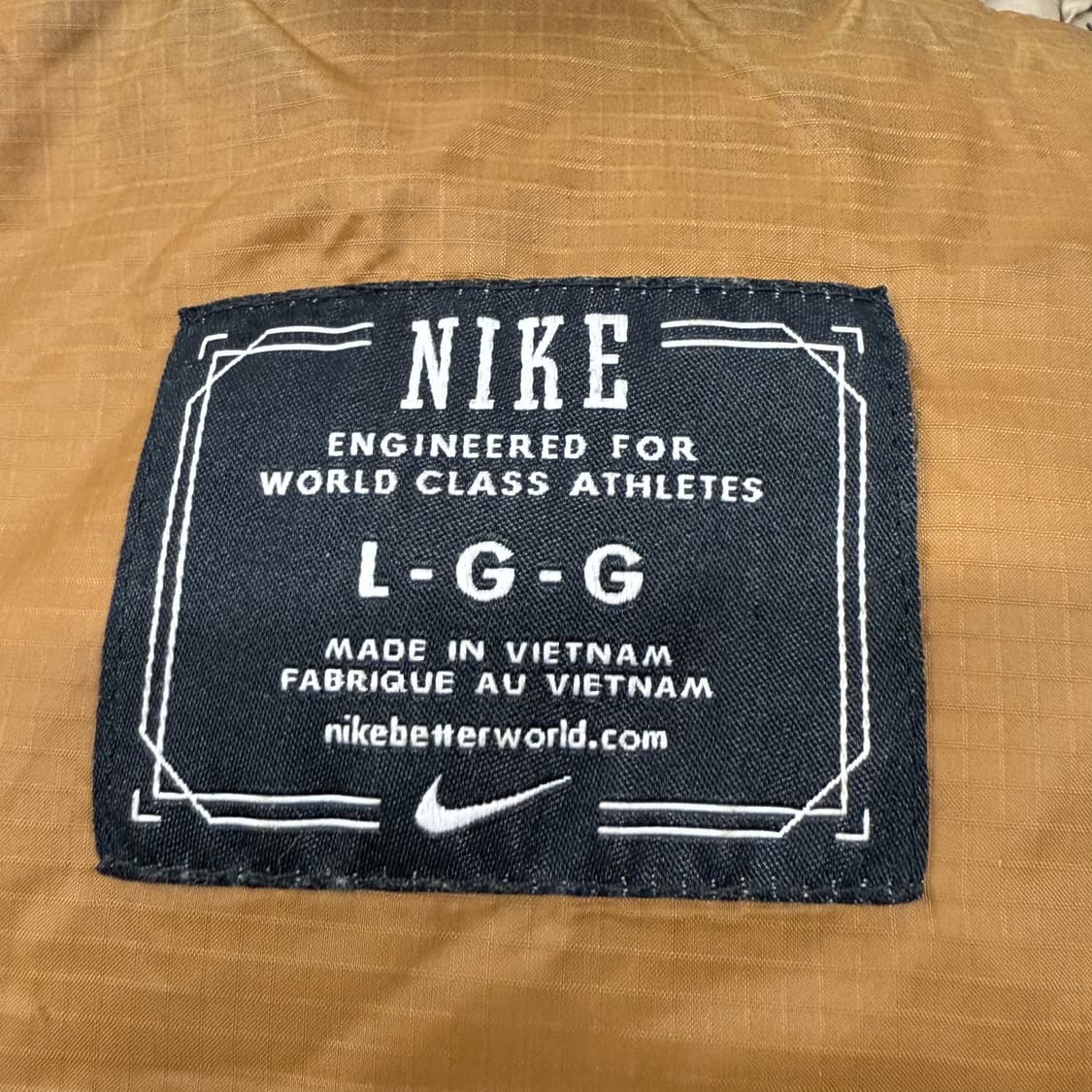 나이키 초코 브라운 후드 숏패딩  상품이미지5