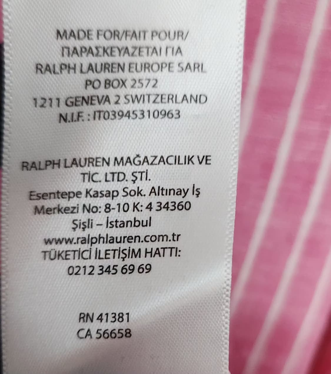 랄프로렌 100 린넨셔츠 스트라이프셔츠 상품이미지7