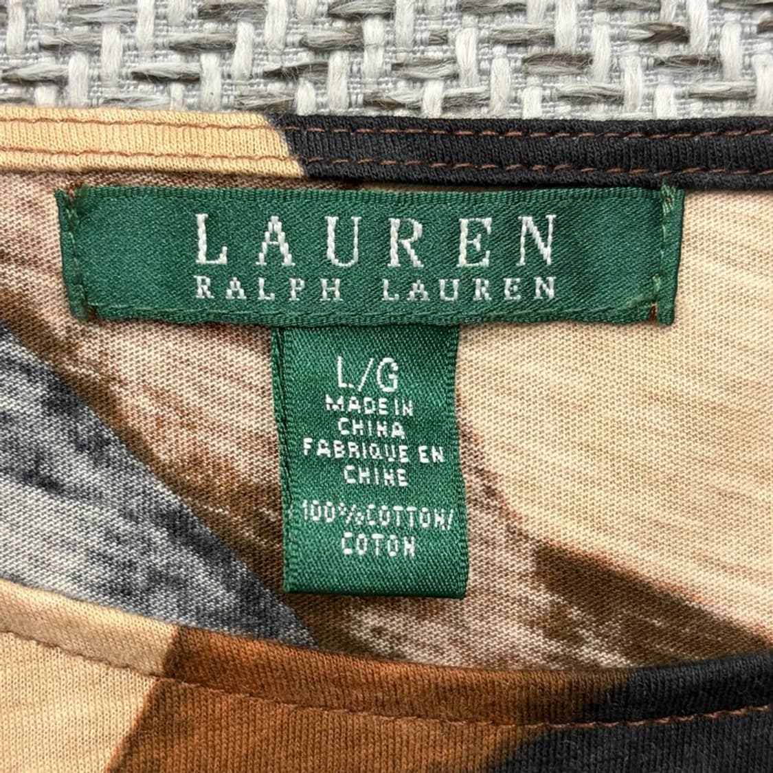 로렌랄프로렌 패턴 티셔츠 v2644 상품이미지5