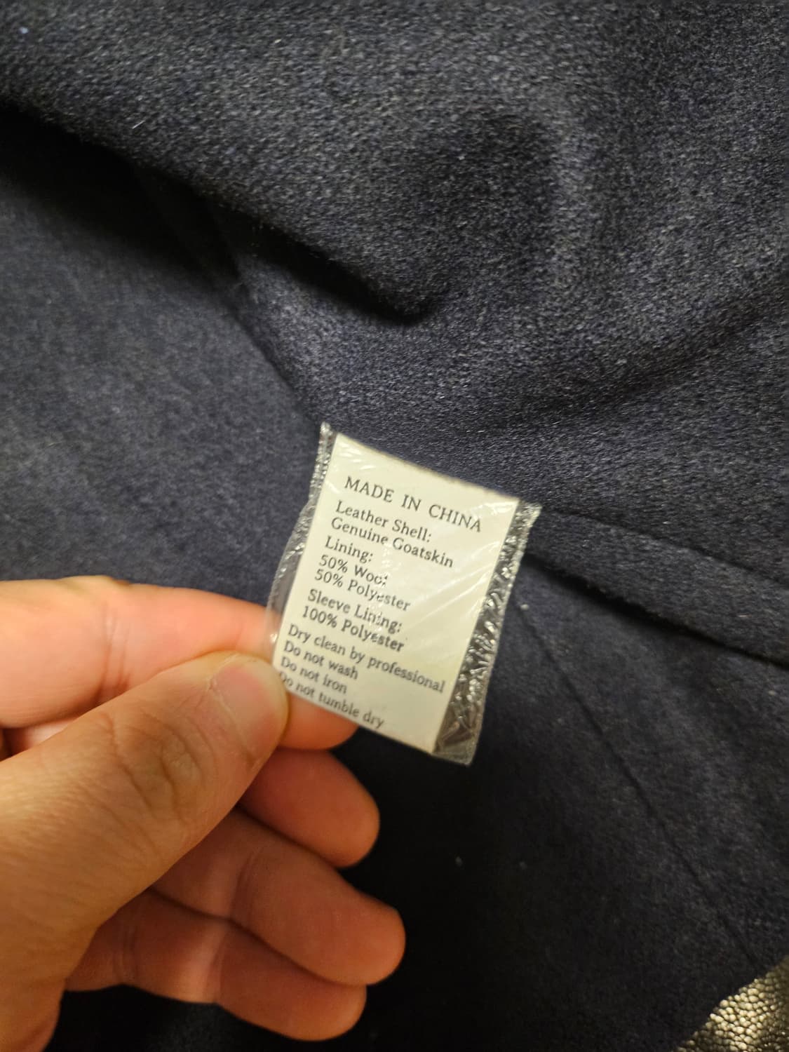 [L] 브론슨 코삭 고트스킨 레더 자켓 상품이미지3