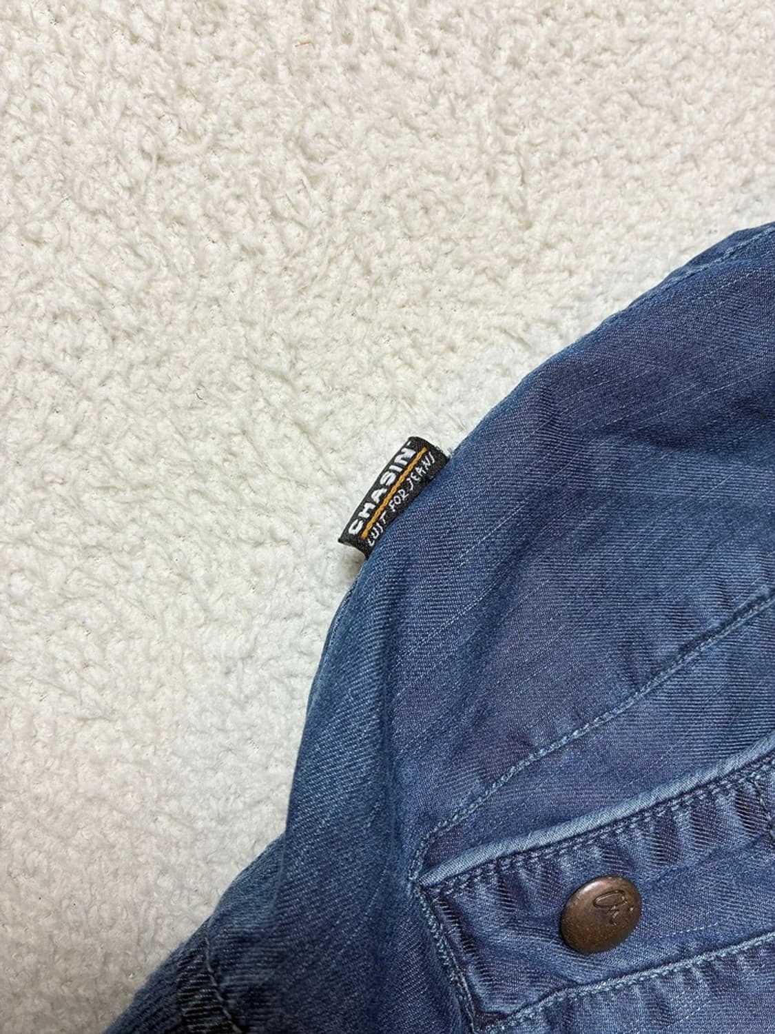 CHASIN 00's 재팬 유틸리티 후디 데님 자켓 PN7022 상품이미지6