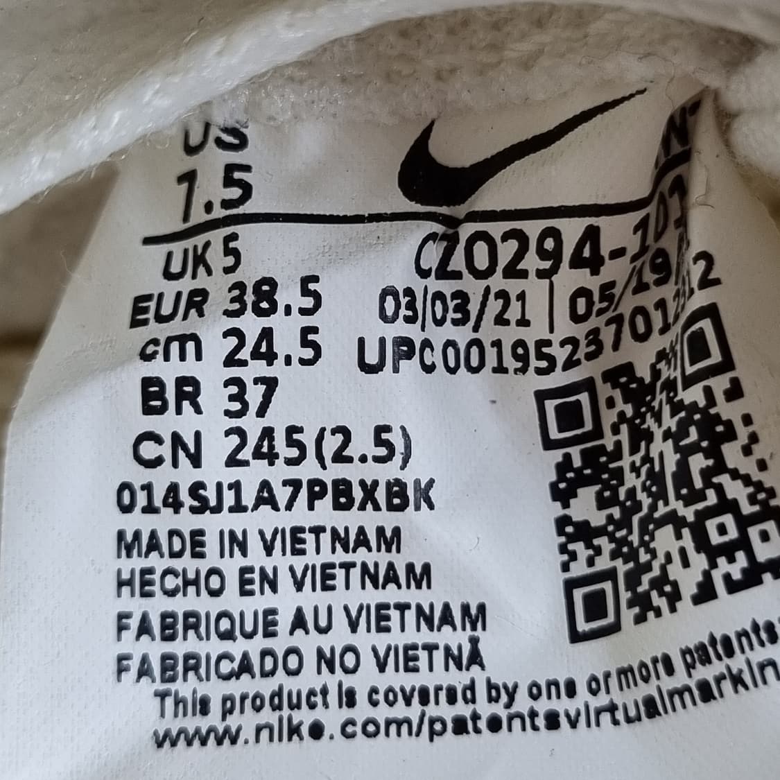 나이키 코트레거시 스니커즈 245 상품이미지6