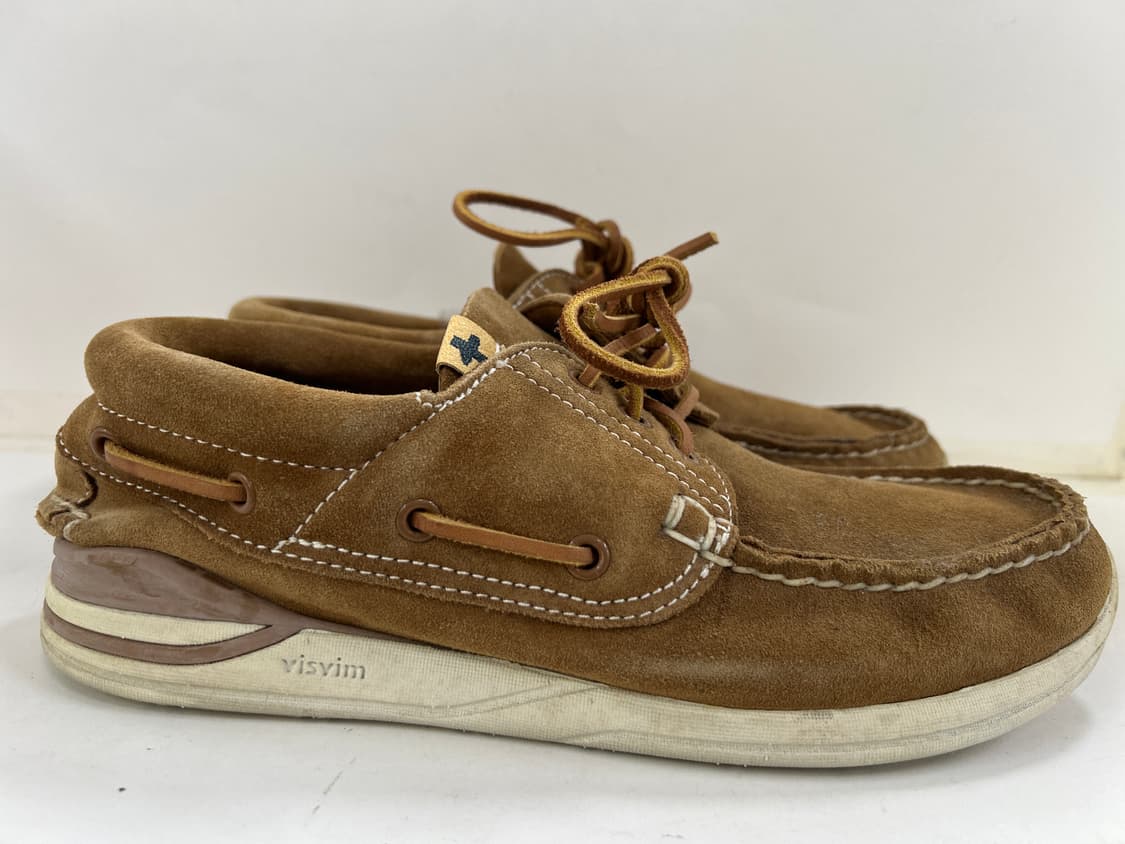 VISVIM 올드비즈빔 베이지 스웨이드 호크니 270 상품이미지3