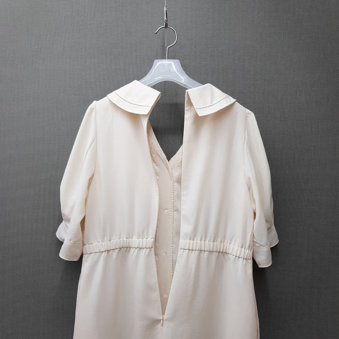 한섬 마인 2021 세일러 카라 버튼 롱 원피스 82-94-160사이즈 상품이미지6