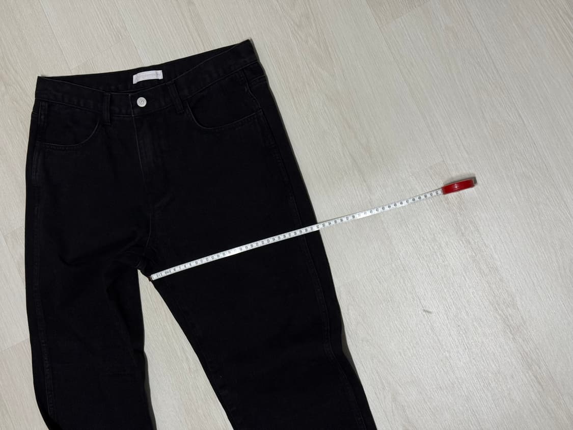 아영상사 블랙 데님 팬츠 상품이미지4