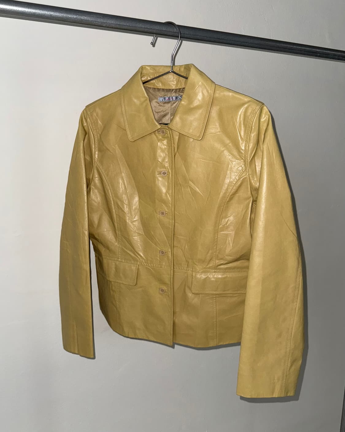 빈티지 cow leather 자켓 상품이미지5