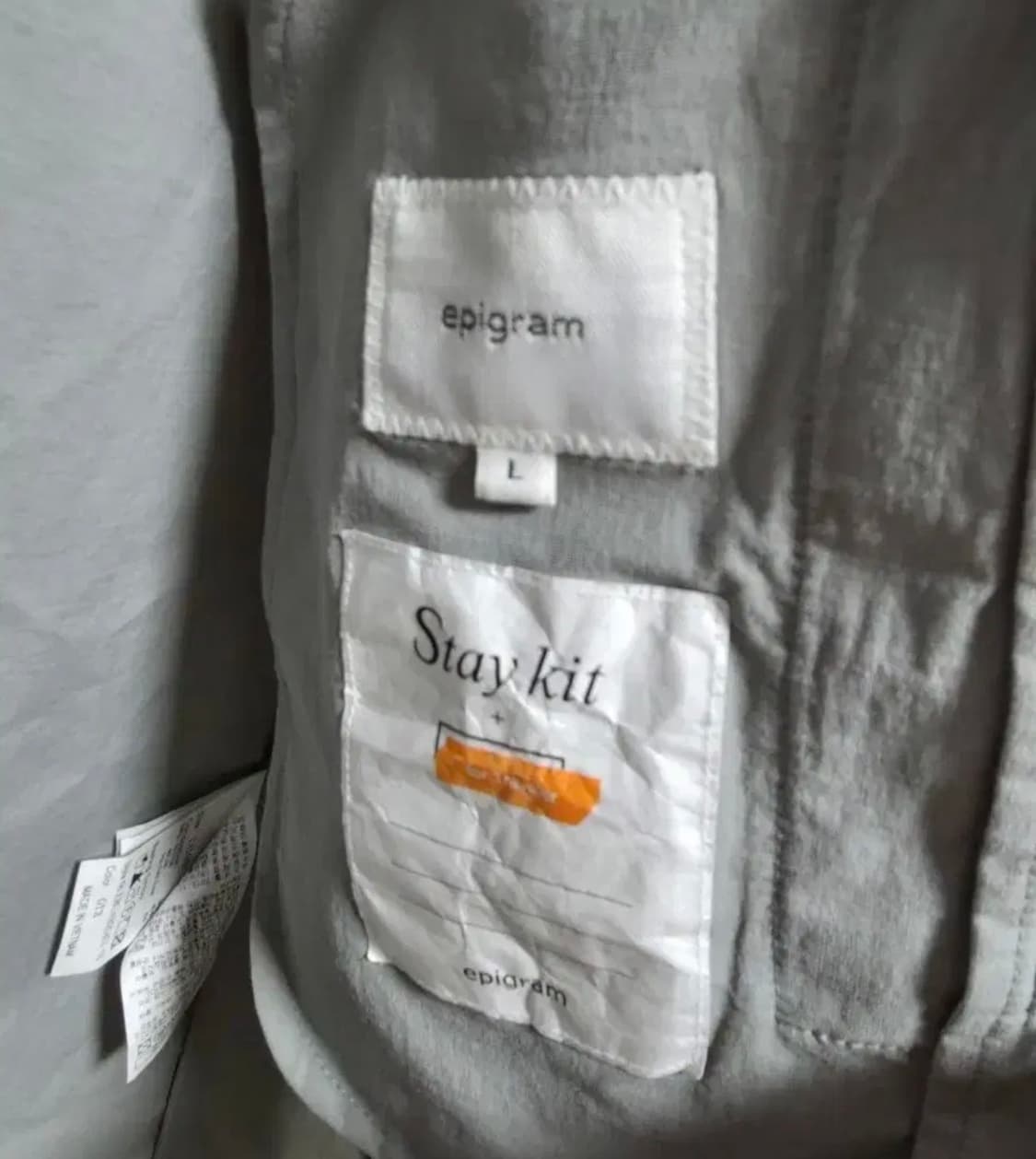 에피그램 자켓 블루종 L 상품이미지3