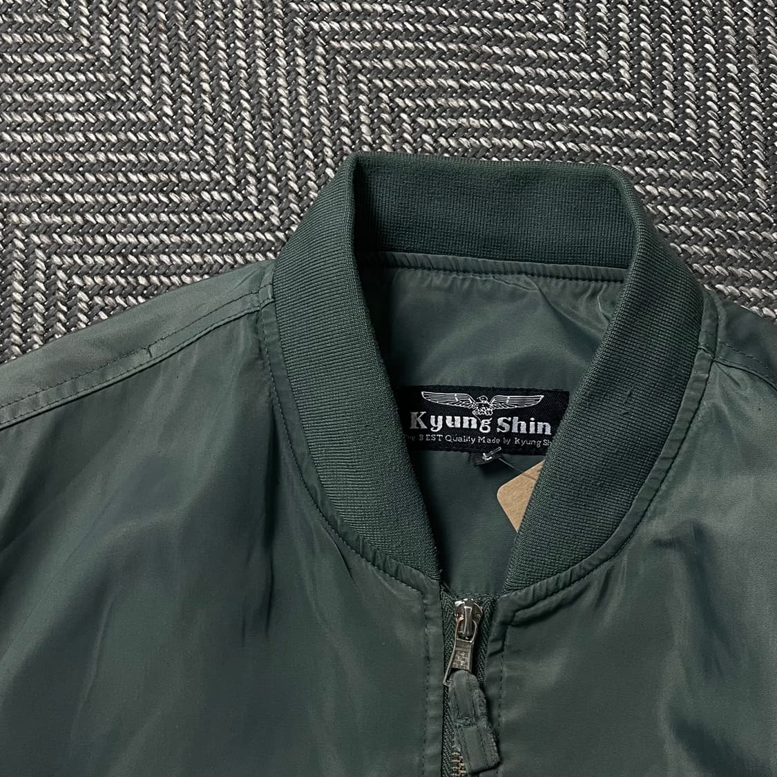 Kyung Shin MA-1 항공 점퍼 카키o 5026 상품이미지3