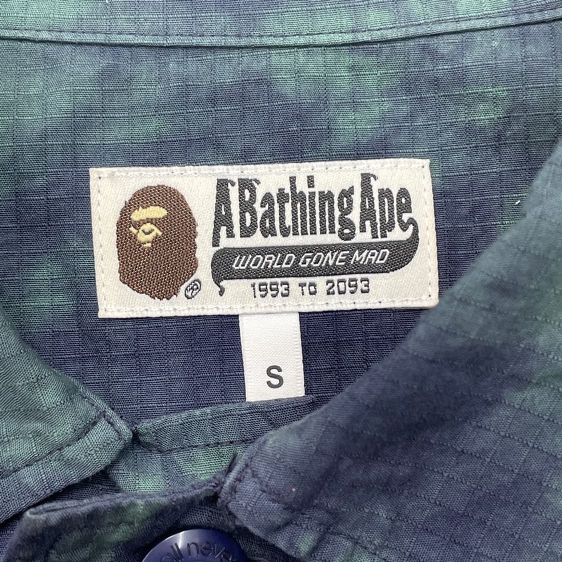 A BATHING APE 타이다이 코치자켓 S 상품이미지5