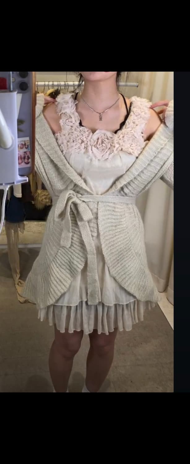 와걸 롱가디건 셋트 상품이미지1