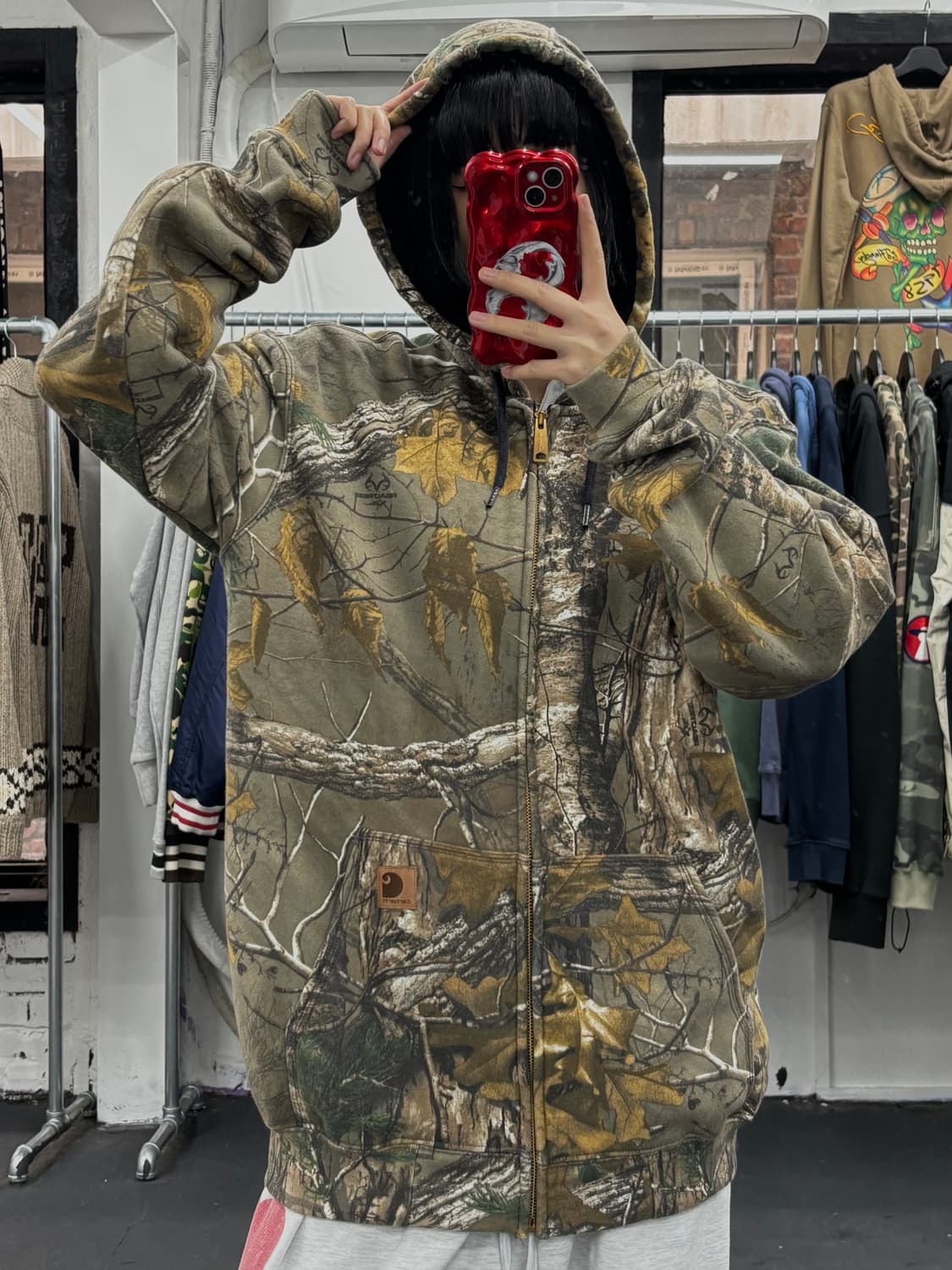 칼하트 리얼트리 후드집업 상품이미지1