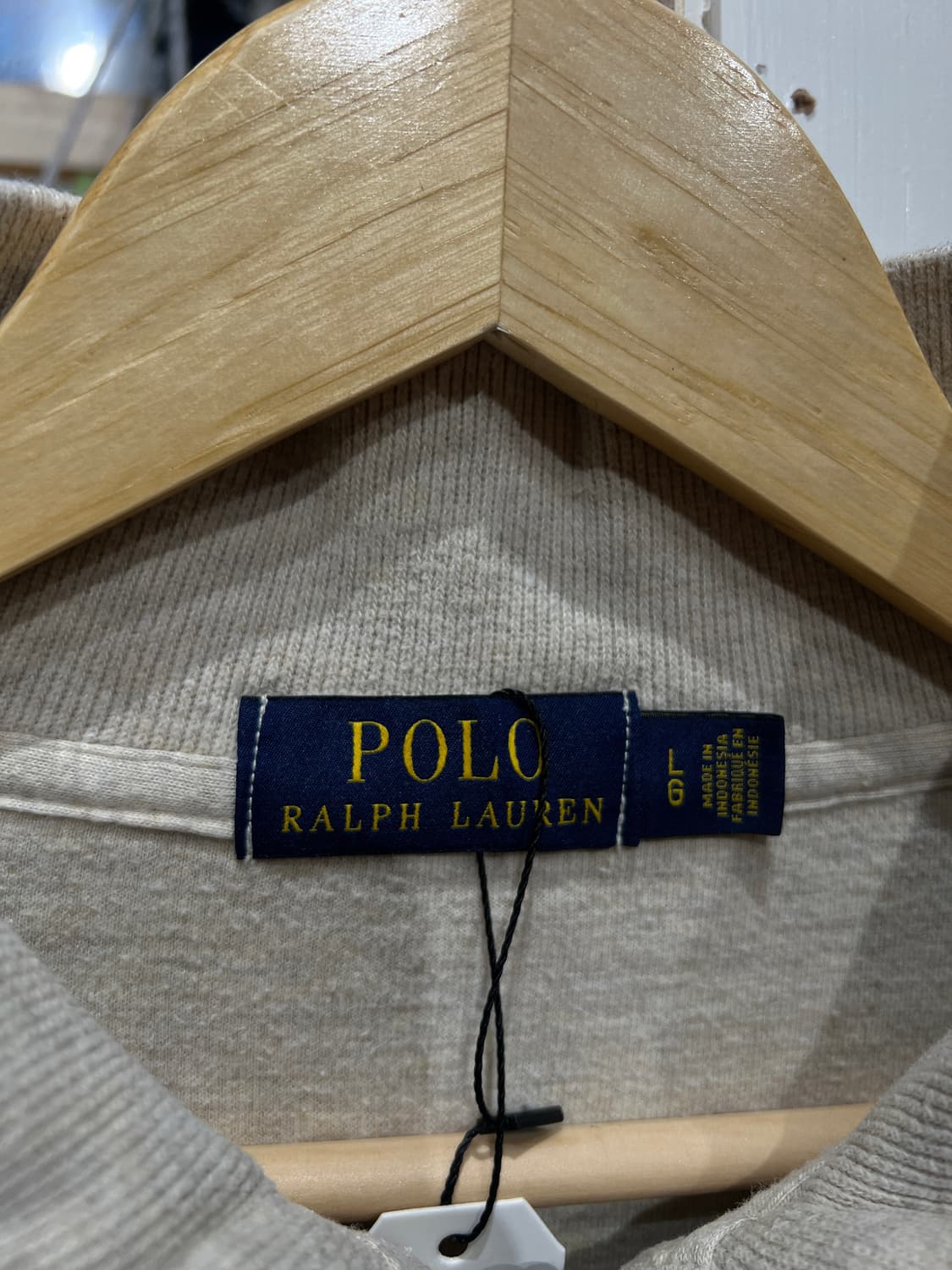 폴로 랄프로렌 반집업 니트 상품이미지3