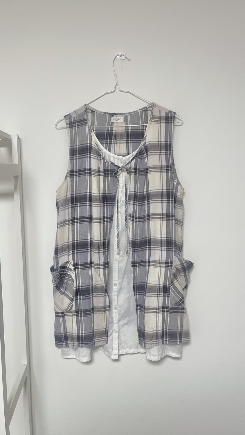 대대장 모리걸 빈티지 체크 바선생 상품이미지1