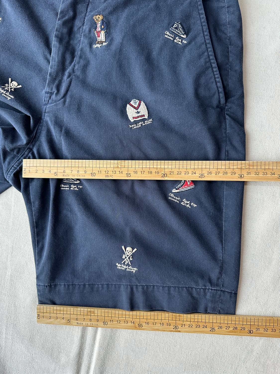 폴로 랄프로렌 멀티 자수 치노 쇼츠 32 상품이미지9