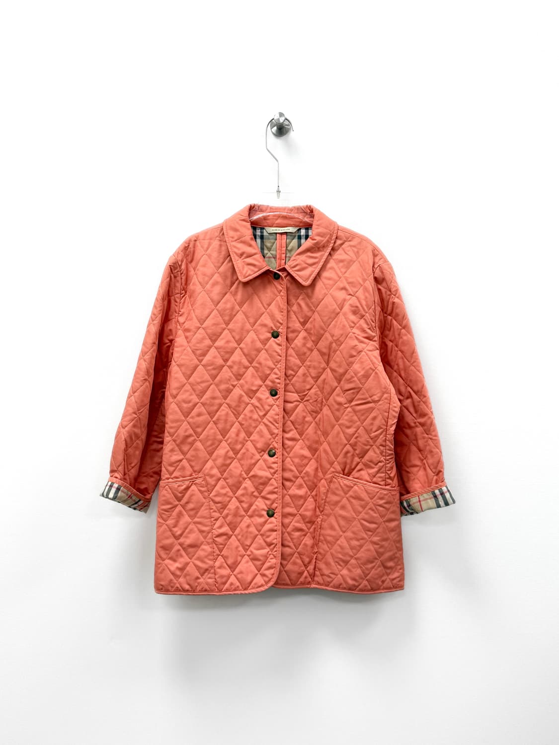 버버리 런던 노바 체크 퀼팅 자켓 상품이미지1