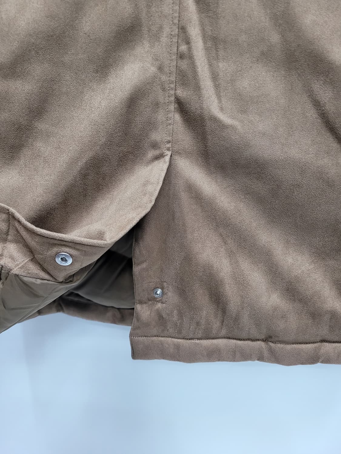 GALAXY 20FW 라이프스타일 스웨이드 구스 다운 자켓 / 남 100 상품이미지7