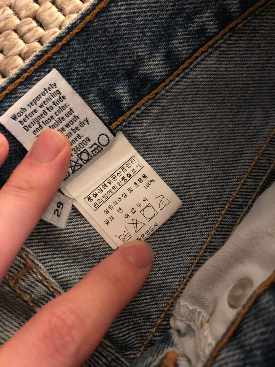 CK jeans MADE IN USA🇺🇸 상품이미지6