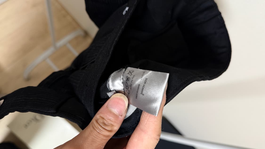 디올옴므 06aw 스트라이프 신치백 트라우저  상품이미지6