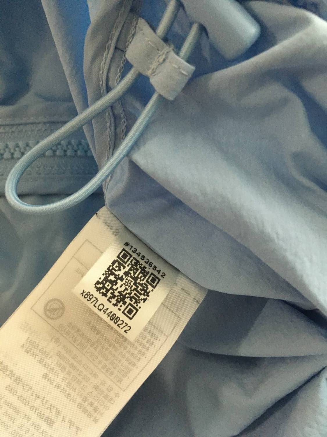 아디다스 시나모롤 윈드브레이크 바람막이 후드 핀터깔 스카이블루 상품이미지6