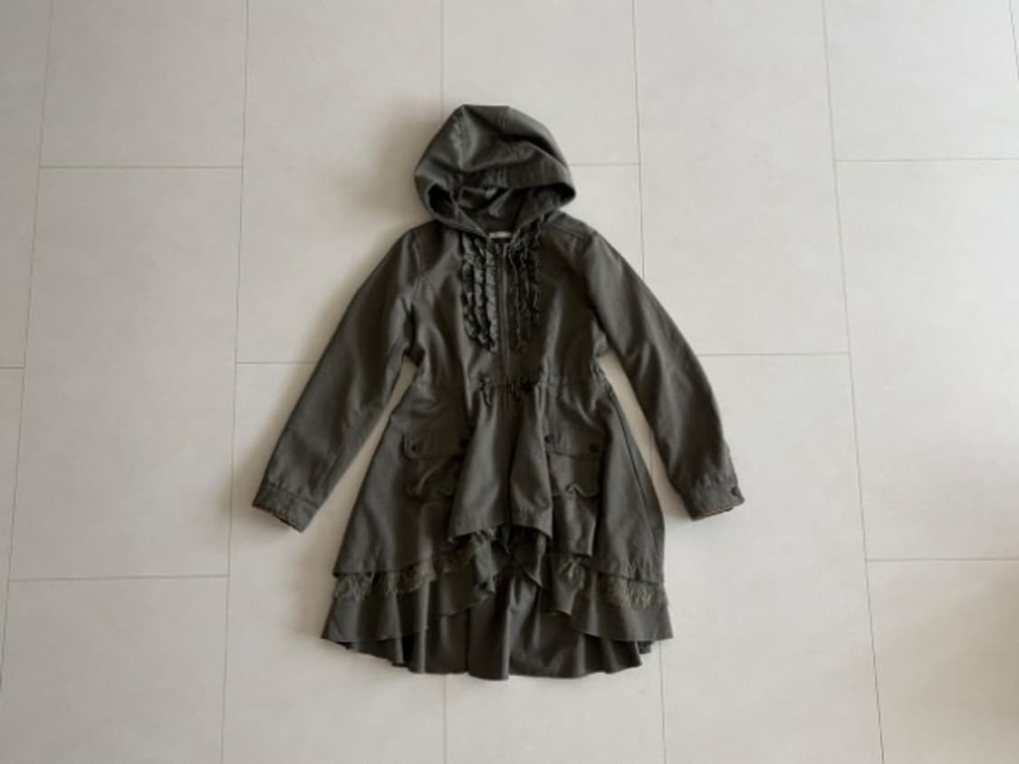 axes femme) ruffle lace military jacket 상품이미지2
