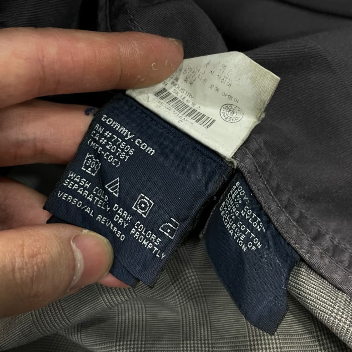 100 타미힐피거 블루종 자켓 상품이미지5