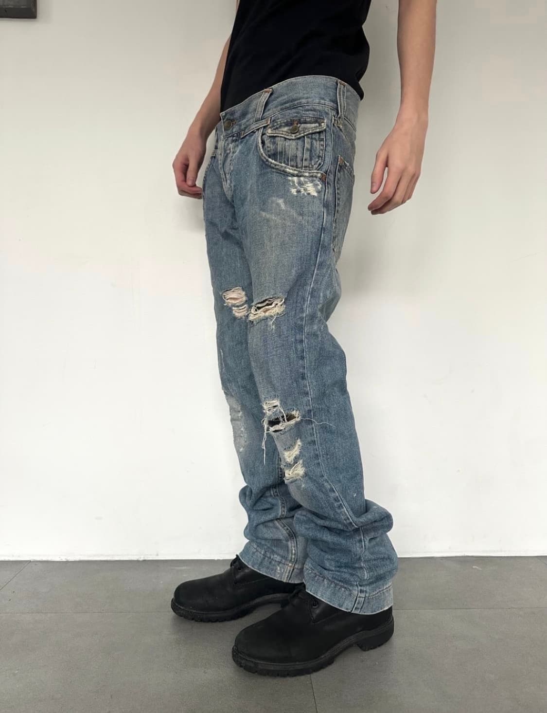 돌체앤가바나 데님 팬츠 상품이미지1