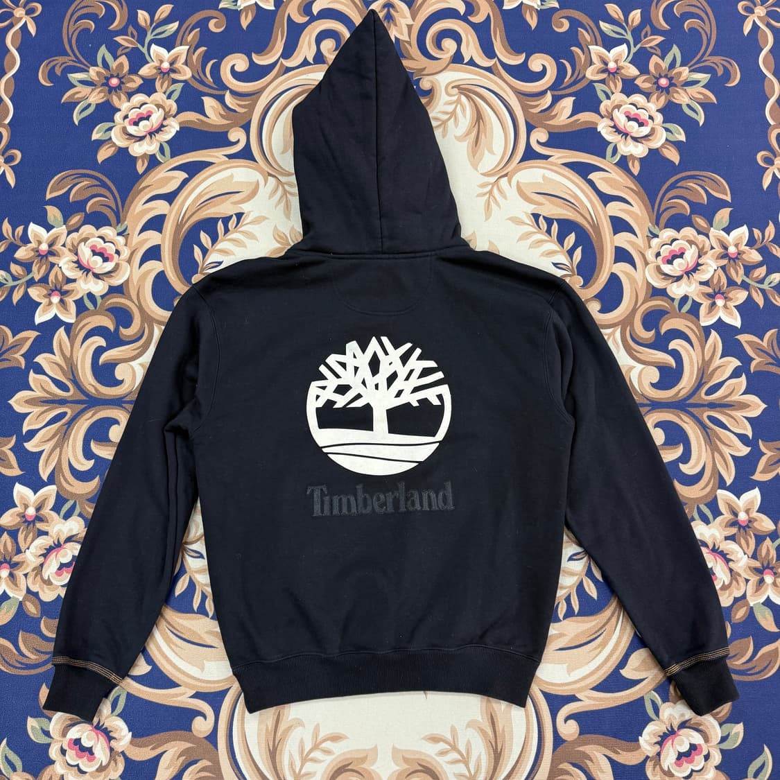 (M)챔피언 x 팀버랜드 쉐르파 후드티셔츠(블랙) 상품이미지4