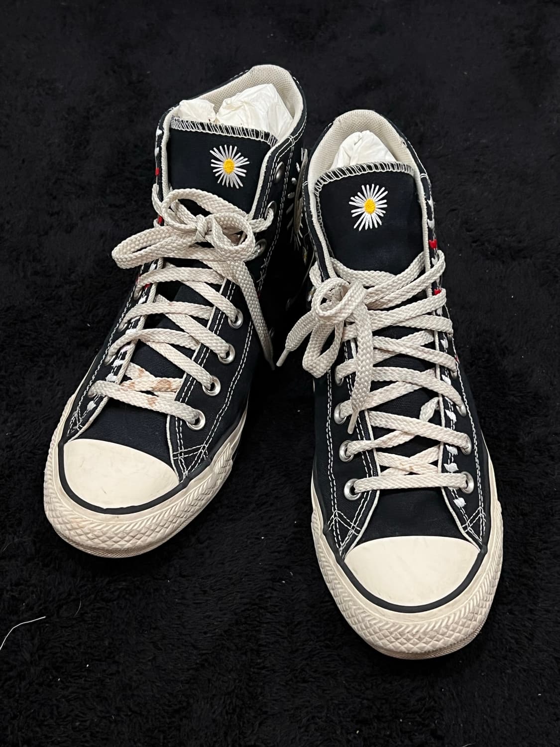 컨버스 올스타 플라워 자수 하이탑 (38 / 245–250 사이즈) 상품이미지5