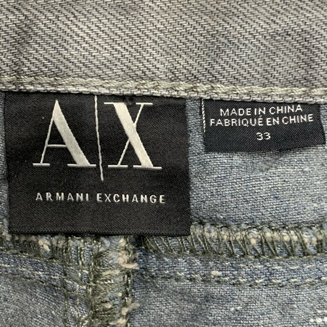 [36] 아르마니 익스체인지 테이퍼드핏 데님팬츠 상품이미지5