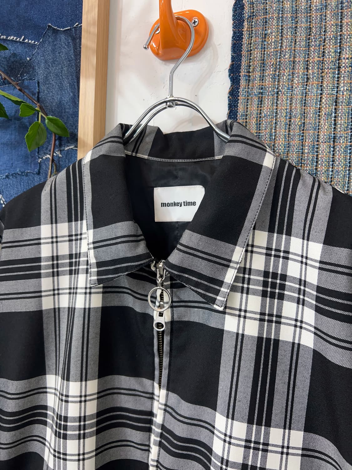 MONKEY TIME  Two way check jacket  상품이미지4