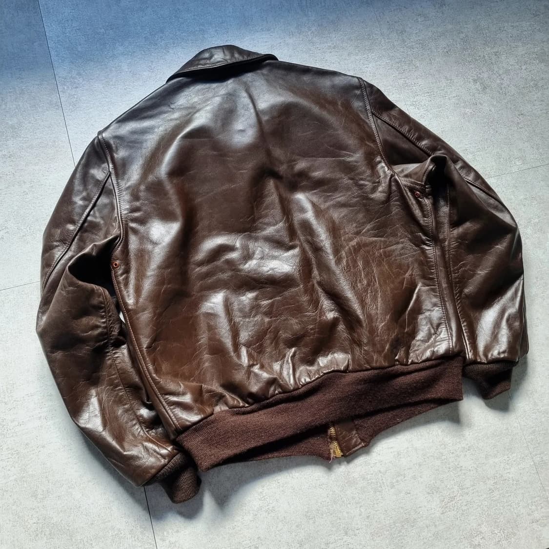 70s 아비렉스 A-2 플라이트 자켓 44sz 상품이미지9