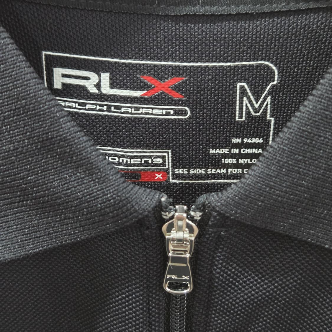 폴로랄프로렌 RLX 우먼 나일론 하프집업 카라티 M 상품이미지3