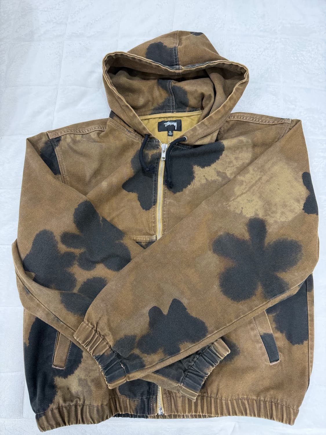 스투시 프로럴 다이 워크 자켓 상품이미지1