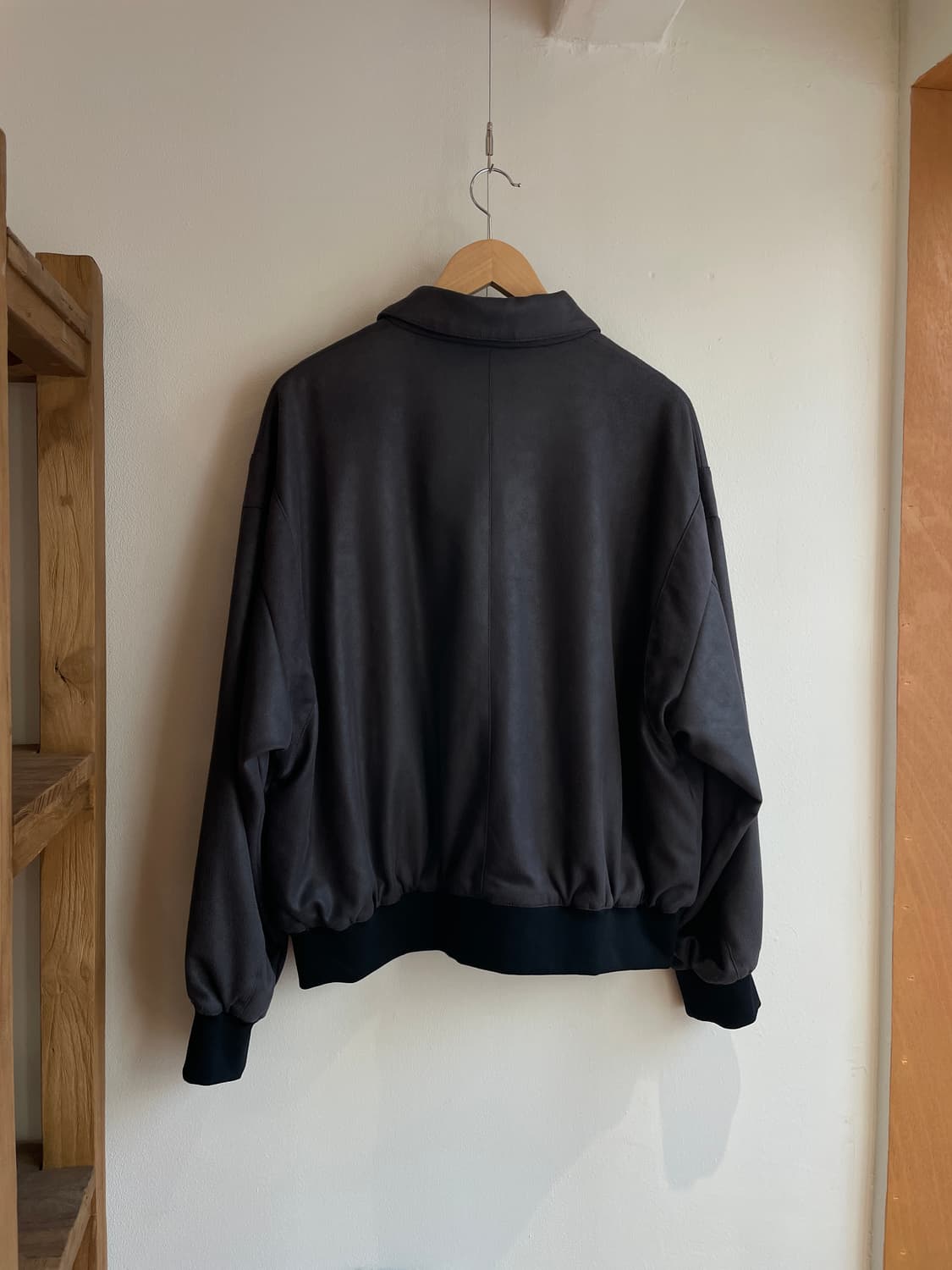 하레 비건레더 블루종 자켓 (Free) 상품이미지4