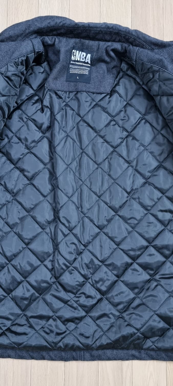 NBA 데님 누빔 패딩 자켓 L _ 남성 상품이미지9