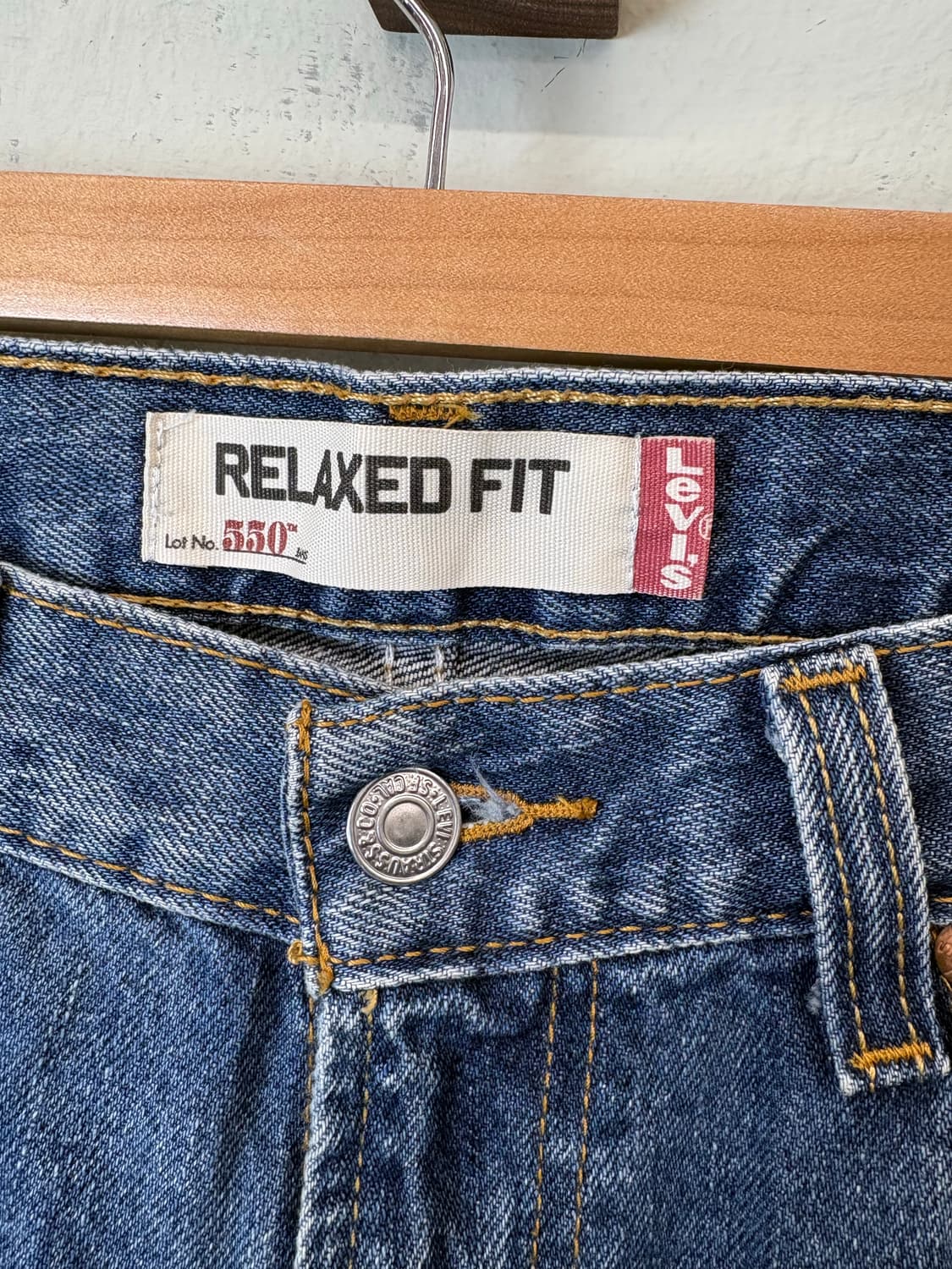 리바이스 빈티지 550 릴렉스핏 데님팬츠 상품이미지6