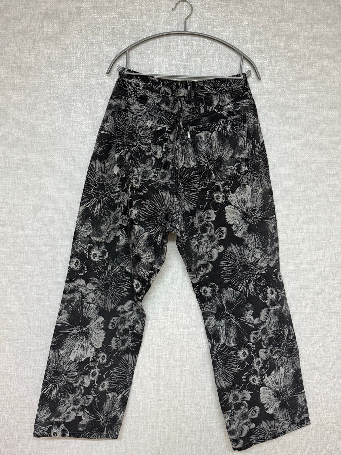 유스 플로럴 와이드 데님 L 사이드(플라워 데님) 상품이미지2