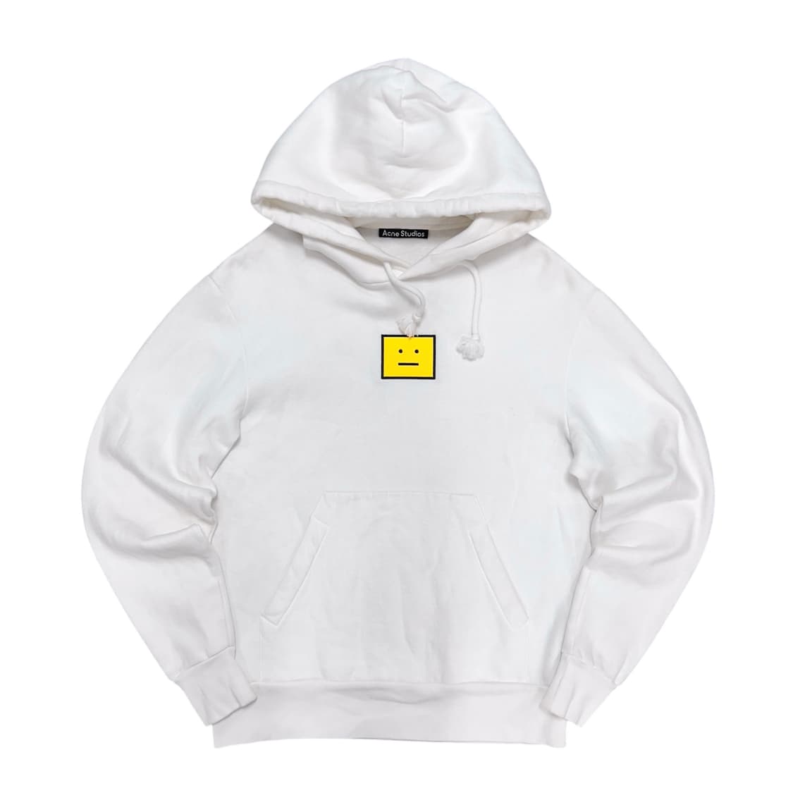 아크네 스튜디오 화이트 이모지 후드(L) 상품이미지1